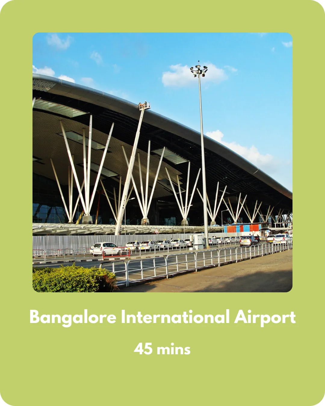 Bangalore International Airport near Manor Farm