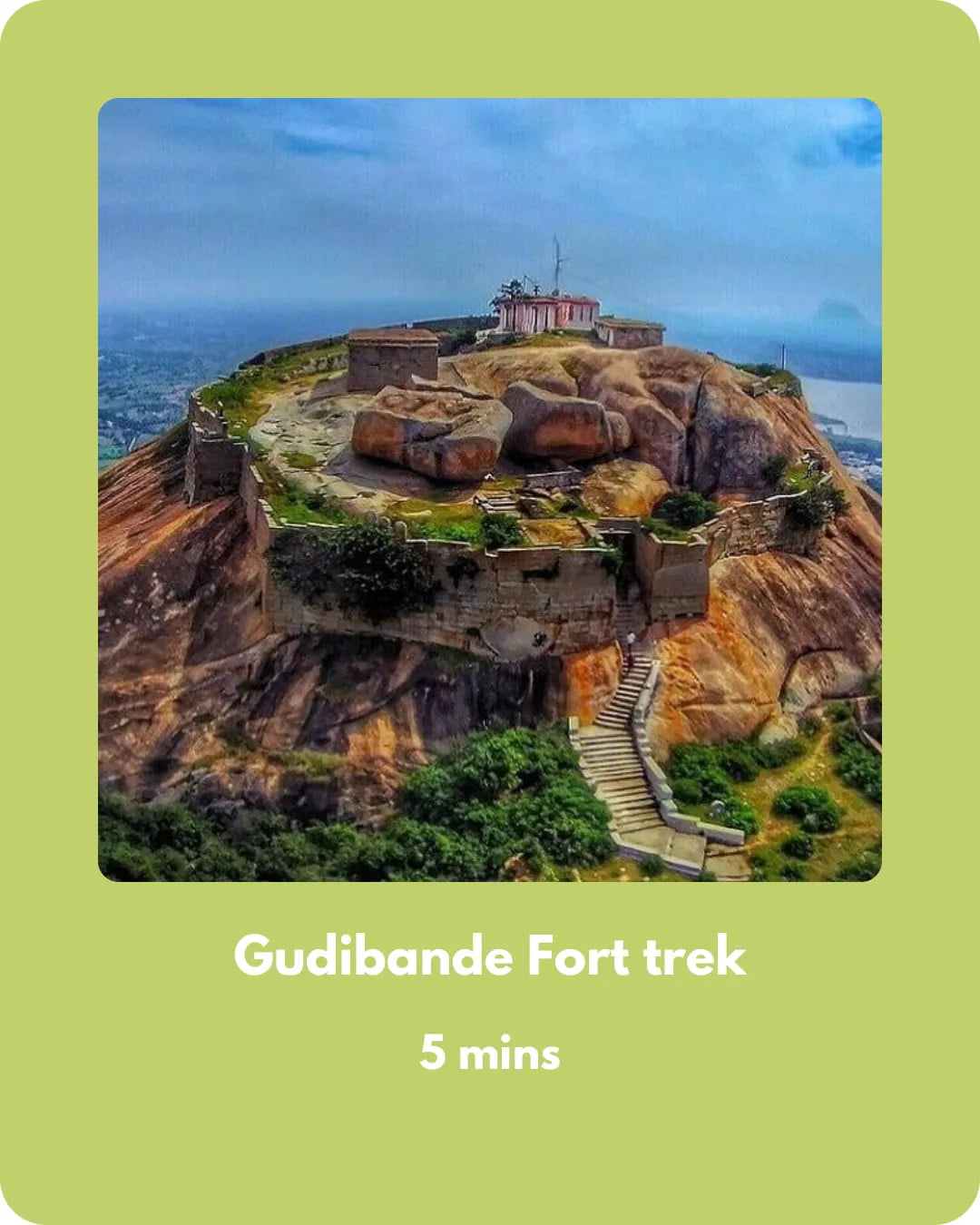 Gudibande Fort near Manor Farm